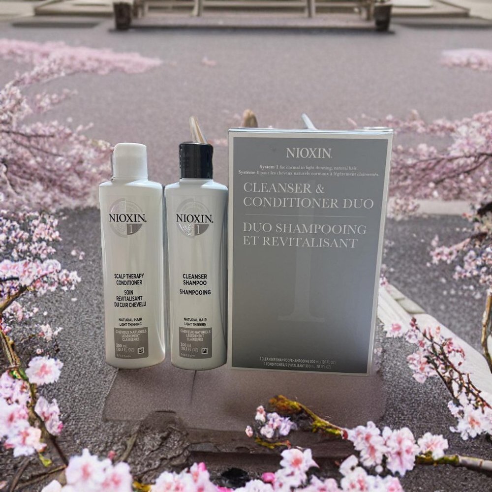 Nioxin System 1 Scalp Therapy Conditioner And Cleanser Shampoo 10.1 oz